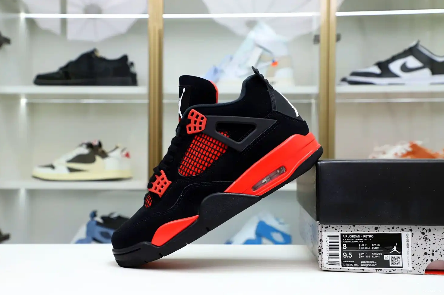 THUNDER' 'RED Kimikick 4 RETRO AIR JORDAN 0729